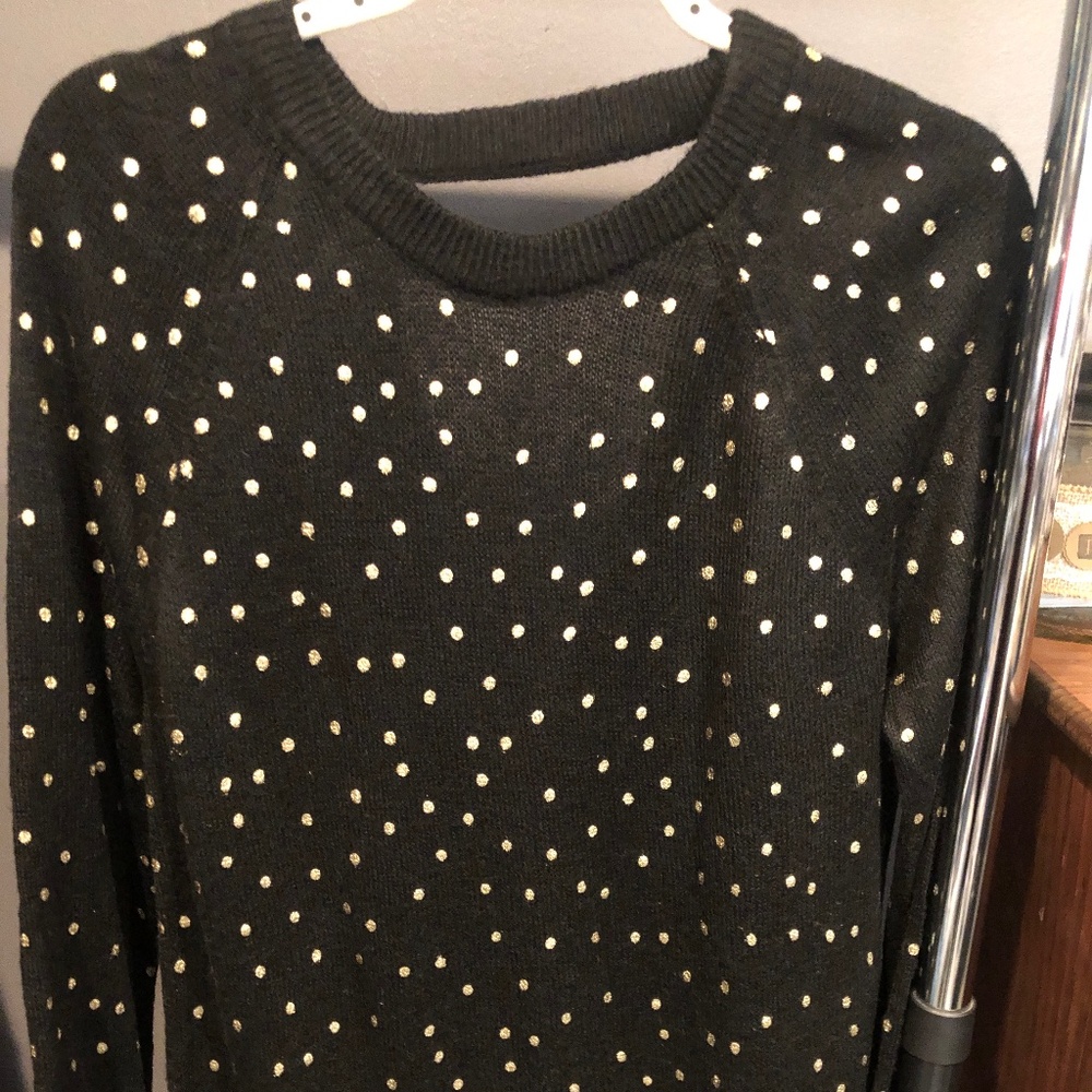 Black & Gold sweater